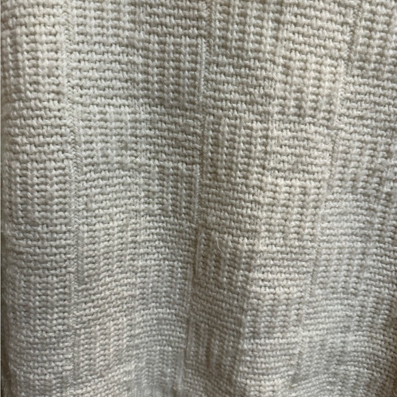 MADEWELL ANGORA WOOL Turtleneck checkerboard Knit Wool Sweater chunky luxe - Picture 12 of 13